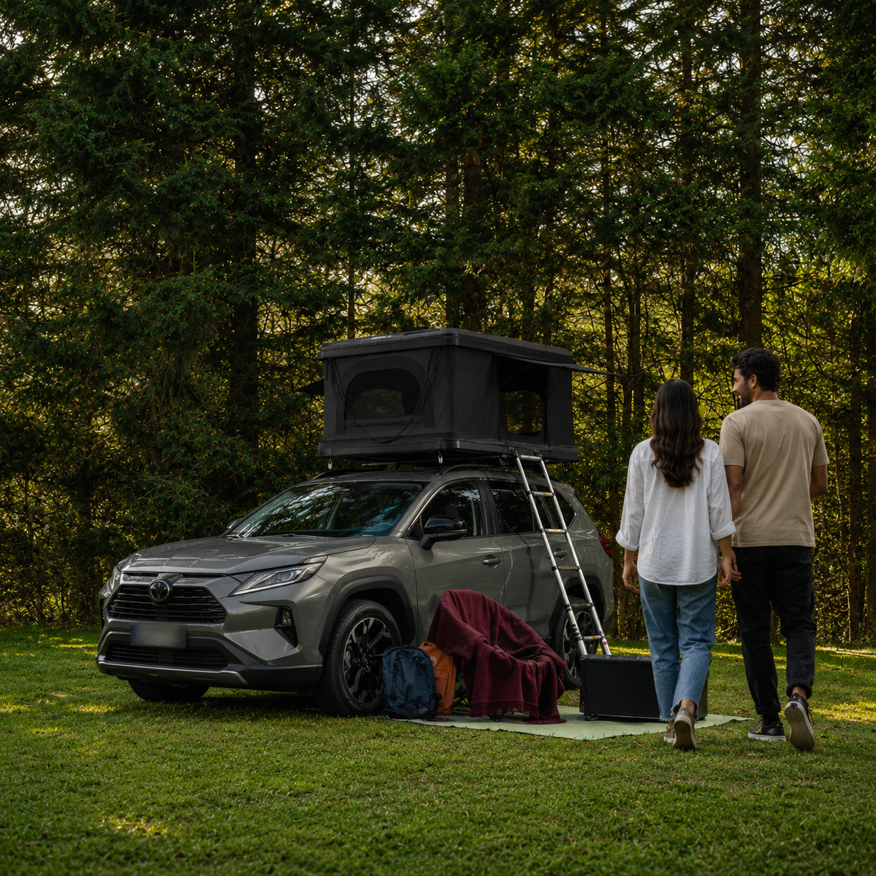 Comment installer une tente de toit sur une voiture ?
