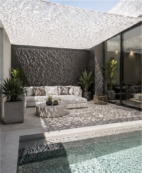 Filet de camouflage renforcé Blanc