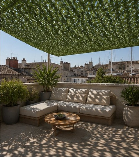 Filet de camouflage renforcé Vert