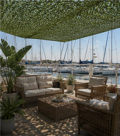 Filet de camouflage renforcé Vert