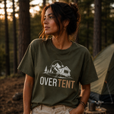 T-shirt OverTent en coton vert