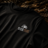 T-shirt OverTent en coton noir